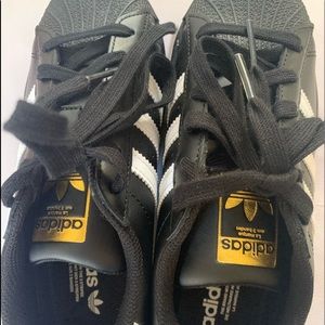 Adidas Superstar Black Shoes